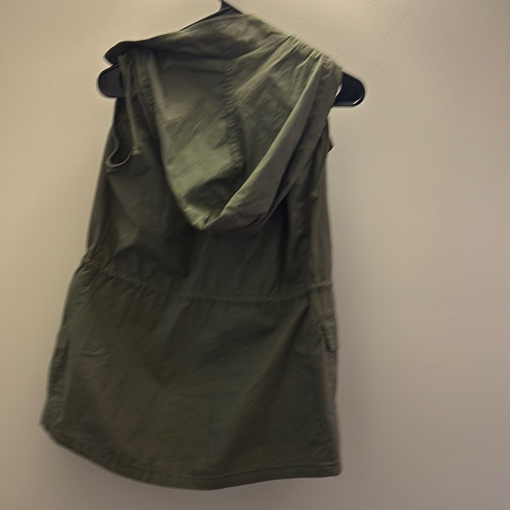Juniors Olive Green Women's Vest - Picture 3 of 3